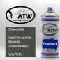 Preview: Chevrolet, Satin Graphite Metallic (matt/wheel), WA784U: 400ml Sprühdose, von ATW Autoteile West.